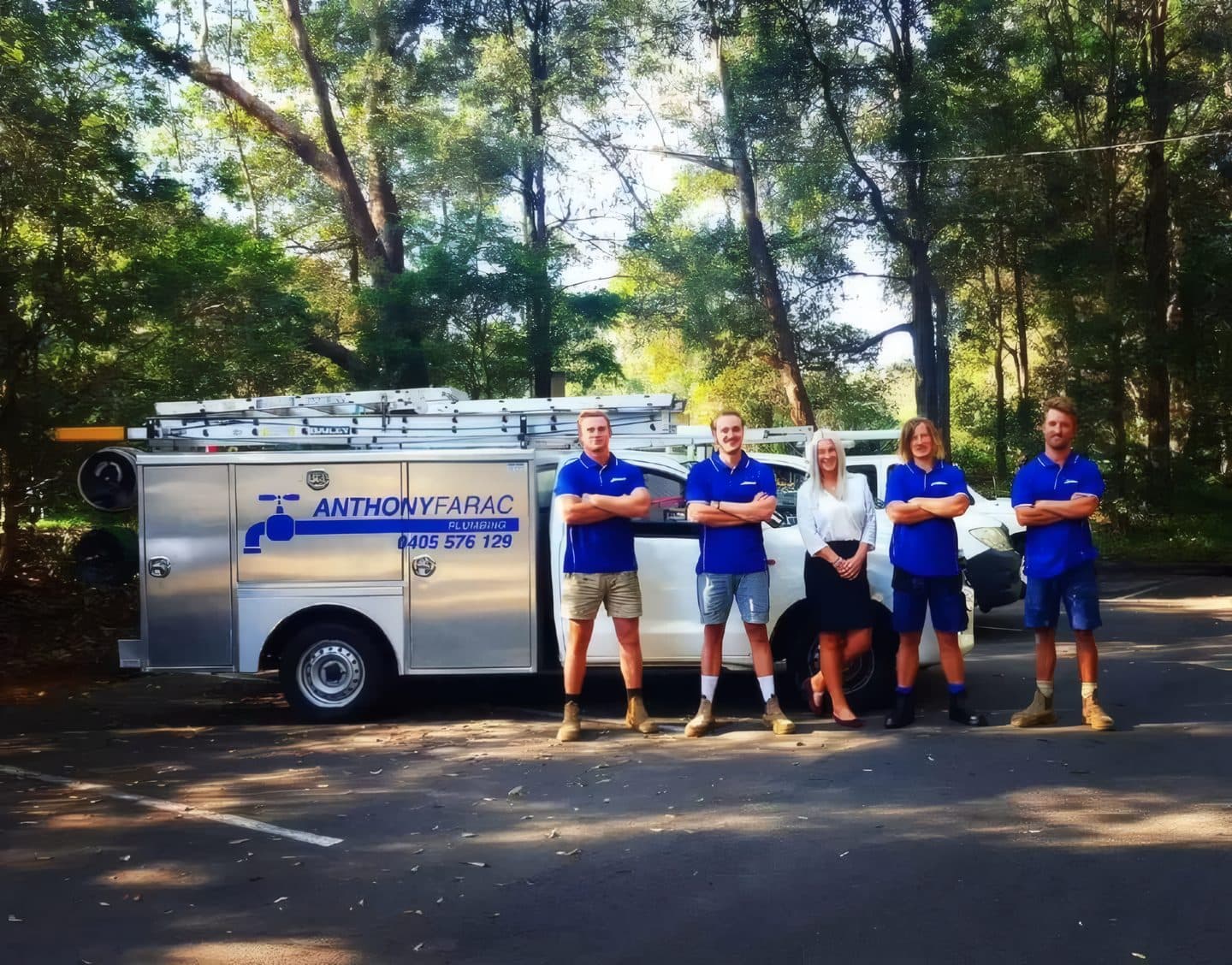Anthony Farac Plumbing service vehicle, Lane Cove NSW Anthony Farac Plumbing service vehicle, Lane Cove NSW